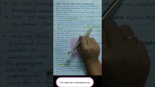 Cyclic and non Cyclic photophosphorylation  class 11 biology [upl. by Phylys763]