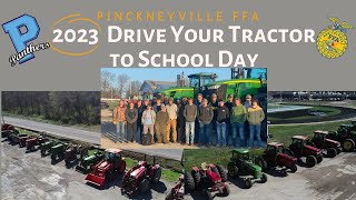 Pinckneyville High School FFA Drive Your Tractor To School Day 2023 [upl. by Elson]