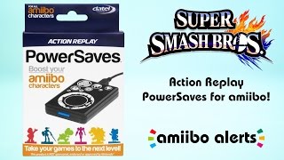 Action Replay PowerSaves for Amiibo Review  Cheat Hack amp BackUp Your Figures [upl. by Kendall]