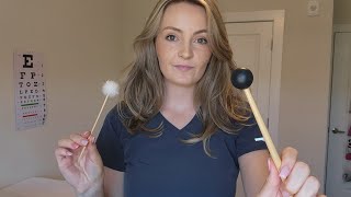 ASMR 40 Minute Cranial Nerve Exam with Sensory Testing for people who need sleep 😴 [upl. by Juster]