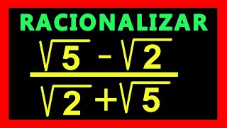 ✅👉 Racionalizacion de Denominadores con Raiz arriba y abajo ✅ Racionalizar Denominadores [upl. by Surad]