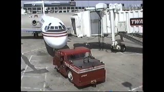 TWA DC9 at OHare Field ORD 1991 [upl. by Zorina]