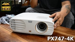 The ViewSonic PX7474K Definitive Review  Best Amazon Budget 4K Projector [upl. by Virgil]