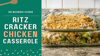 Ritz Cracker Chicken Casserole [upl. by Inoue]