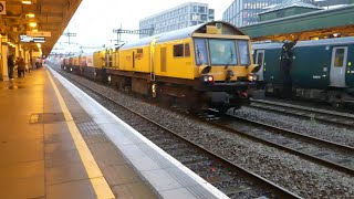 Cardiff Central trains November 18th 2024 [upl. by Akcirederf234]