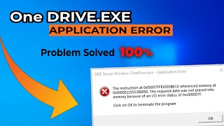 One driveexe Application Error DDE Server Windows Problem Solved 100 [upl. by Arabrab]