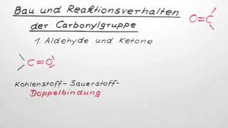 Bau und Reaktionsverhalten der Carbonylgruppe  Chemie  Organische Chemie [upl. by Anhoj]