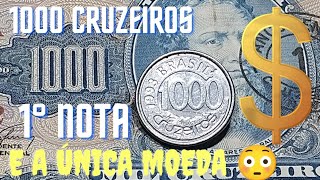 30 MILHÕES A ÚNICA MOEDA DE 1000 CRUZEIROS DA HISTÓRIA DO BRASIL [upl. by Notneiuq]