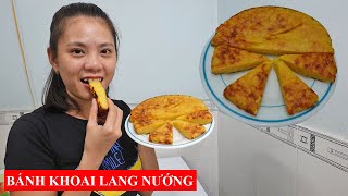 Cách làm bánh khoai lang nướng bằng chảo đơn giản cực ngon [upl. by Galven663]