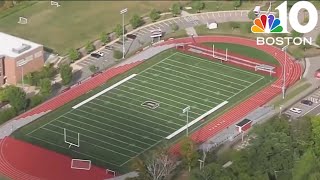 Dedham High School football game canceled after violent threat [upl. by Akenit]