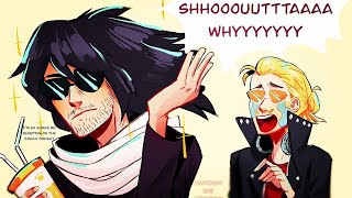 Erasermic AU  My Hero Academia Comic Dub [upl. by Glennon]