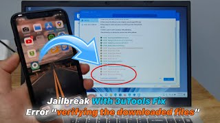 Jailbreak With 3uTools Fix Error “verifying the downloaded files” [upl. by Alleahcim15]