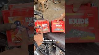 Battery💥 Available For All Bikes 🔥👍🏻 trending automobile motorcycle youtube battery bike [upl. by Mast]