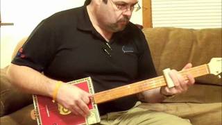 cigar box guitar neck part 4 [upl. by Nicoli416]