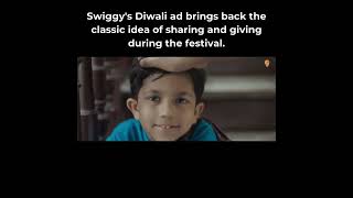 Swiggy’s Diwali ad which was inspired by an old tradition SwiggyIndia [upl. by Herminia]