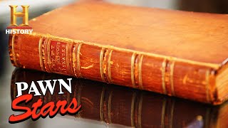 Pawn Stars JAWDROPPING PROFIT on 250YearOld Medical Book Season 18  History [upl. by Nilam]