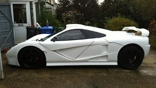 Kit Car build DDR Motorsport GT  Mclaren F1 replica style  pre bodyshop review [upl. by Jaan694]