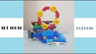 4  Dolphin  Lego Classic  Set 10692  Stop Motion [upl. by Nybbor837]