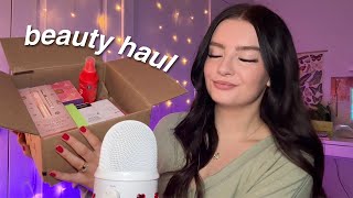 ASMR sephora beauty haul ⊹ ࣪ ˖⟡ makeup skincare haircare [upl. by Jammin]