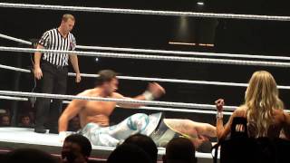 Fandango vs Santino Marella  WWE Live Tour Brussels 2013 [upl. by Glinys269]