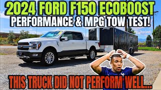 2024 Ford F150 ECOBOOST Max Towing Test Find Out Why This Truck Failed Miserably [upl. by Nhoj658]