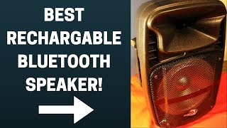 Best Rechargeable Bluetooth Speaker  Dolphin 8 Inch Party Speaker Review SP8ERBT [upl. by Nodnal]