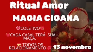 RITUAL❣️AMOR💝MAGIA CIGANA💖ADOÇAMENTO CABEÇA💘TODOS OS RELACIONAMENTO [upl. by Eical]