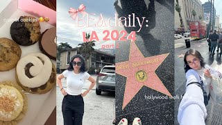 BEAdaily Los Angeles California Vlog 2024 Chipotle Madame Tussauds etc II Bea Borres [upl. by Rancell]