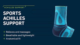 Find out how the Sports Achilles Support supports the Achilles tendon [upl. by Cybill]