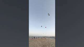 Crazy Kitesurfer Jumps Over A Crowd 🤙🏻🔥 [upl. by Annoik939]