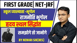 political geography heartland theory मेकिंडर का हृदय स्थल सिद्धांत first grade geography newari sir [upl. by Shanda351]