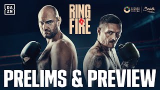 TYSON FURY VS OLEKSANDR USYK PRELIMS LIVESTREAM RIYADH SEASON [upl. by Salli]