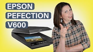 Digitize your photos with Epson Perfection V600 photo scanner  Epson Perfection V600 photo scanner [upl. by Izogn115]