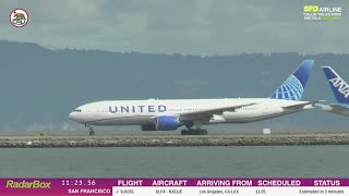 United Airlines flight wheel falls off [upl. by Gnuhc]