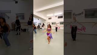 Omar Kamal  Enti Mealema  Belly Dance Class  London Pineaple Studios [upl. by Malynda956]