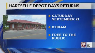 Hartselle Depot Days Returns  September 17 2024  News 19 at 4 pm [upl. by Eltsyrc979]