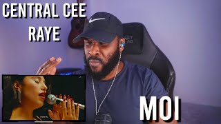 CENTRAL CEE X RAYE  MOI MUSIC VIDEO Reaction  LeeToTheVI [upl. by Eelarbed609]