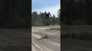 2004 KX250 Berm Destruction [upl. by Nahsad594]