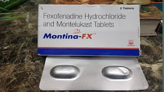 Montina FX Tablet Benefits Uses Dose side effects  Medical Gyan [upl. by Nawud]