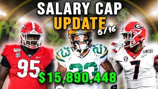 Green Bay Packers Salary Cap Update 516  PostDraft [upl. by Magdalena]