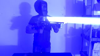 My Homebuilt 200W LASER BAZOOKA [upl. by Ahsemak]