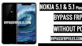 NOKIA 51 51 Plus TA1105  How To Hard Reset amp Bypass FRP Google Account [upl. by Salangi]