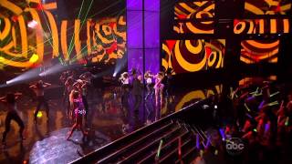 Pitbull  Dont Stop the Party  Feel This Moment American Music Awards 2012 HD [upl. by Linker]