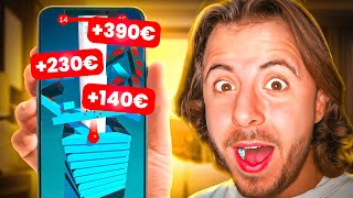 Les Meilleurs JEUX MOBILE pour GAGNER DE L’ARGENT 280€Jour [upl. by Leciram406]