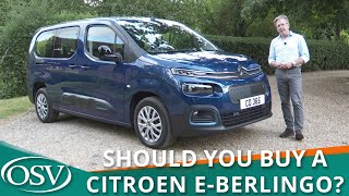 Citroen EBerlingo Review  Should you buy one in 2022 [upl. by Yrod743]