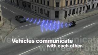 BMW Motorrad ConnectedRide  Collision Warning [upl. by Youngran]