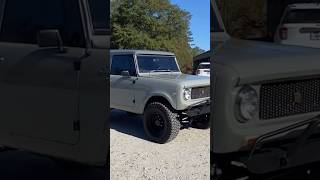 WalkAround  RESTOMOD 69 International Harvester Scout 800A 4×4 3Speed scout scoutmotors 4x4 [upl. by Yonah]