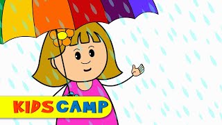 Rain Rain Go Away  Nursery Rhymes And Kids Songs by KidsCamp [upl. by Rekoob]