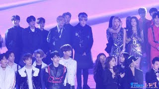 181225 방탄소년단 BTS 블랙핑크 BLAKCPINK 오프닝 OPENING 직캠 by Spinel [upl. by Ifok]