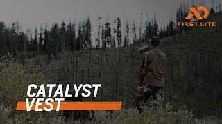 Introducing the Catalyst Softshell Vest  First Lite [upl. by Artenek330]